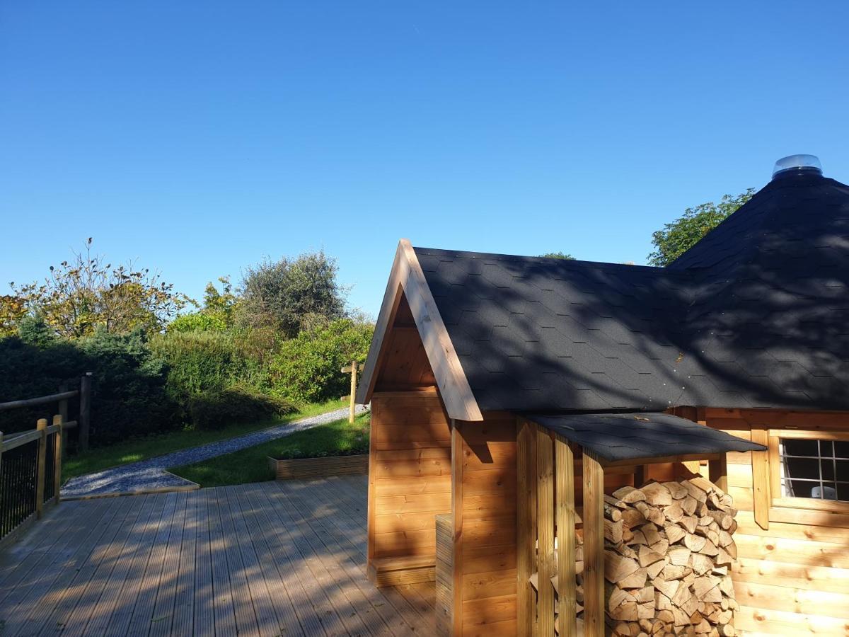 The Hive - Unique Log Cabin With Wood Burning Stove Ludchurch Dış mekan fotoğraf